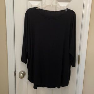 Eileen Fischer, Dolman Sleeve, Black, Lg